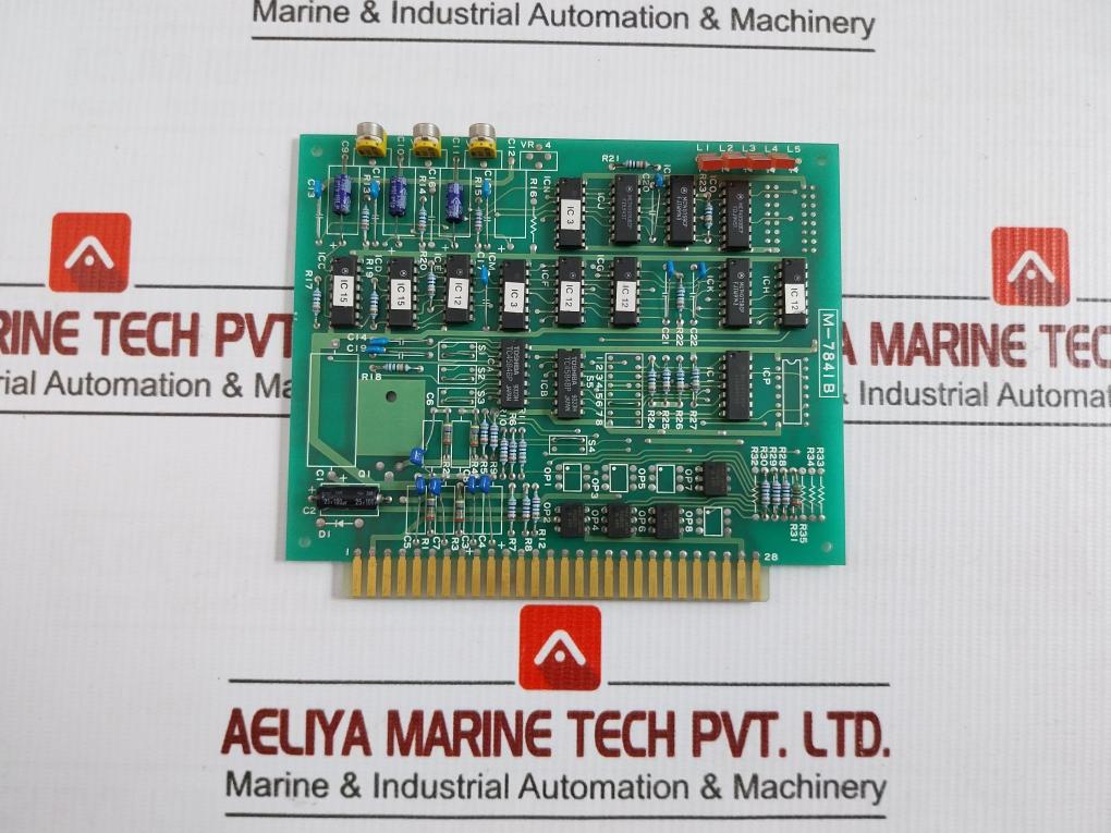 Musasino Signal Conditioning Expansion Pcb Module M-7841 B
