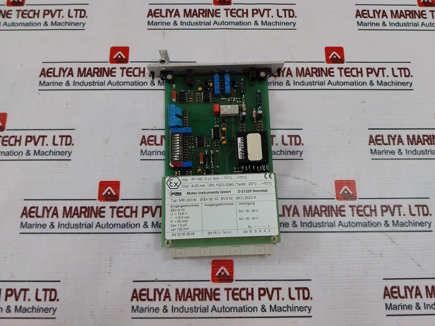 Mutec Mri203I Printed Circuit Board 4-20 Ma