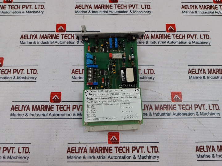 Mutec Mri203I Printed Circuit Board 4-20 Ma
