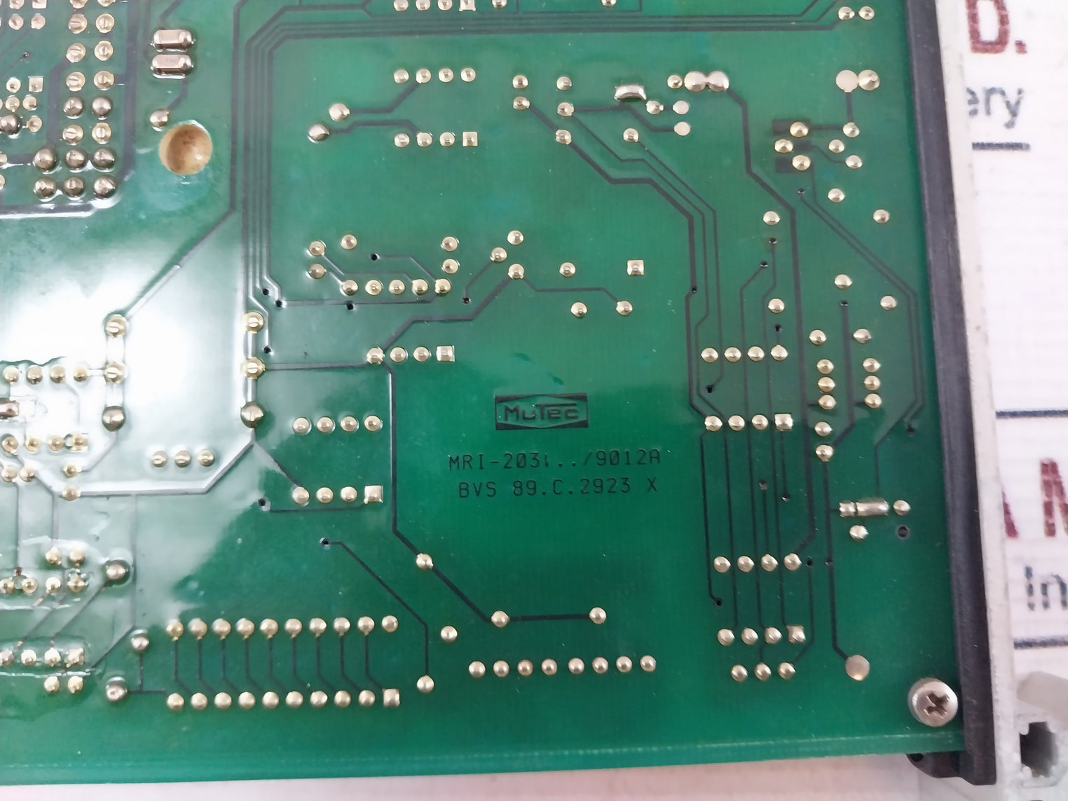 Mutec Mri 203 Ib Printed Circuit Board