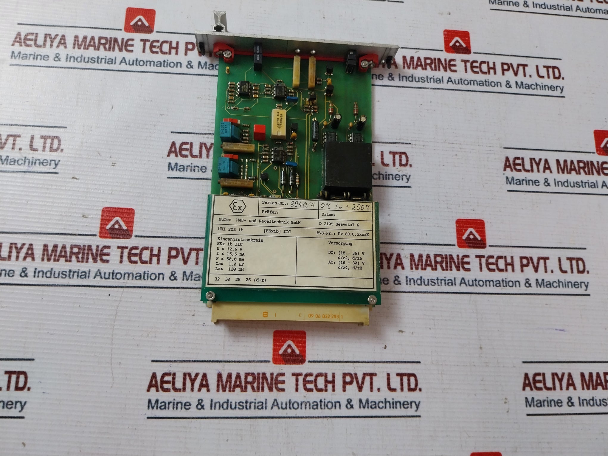 Mutec Mri 203 Ib Printed Circuit Board