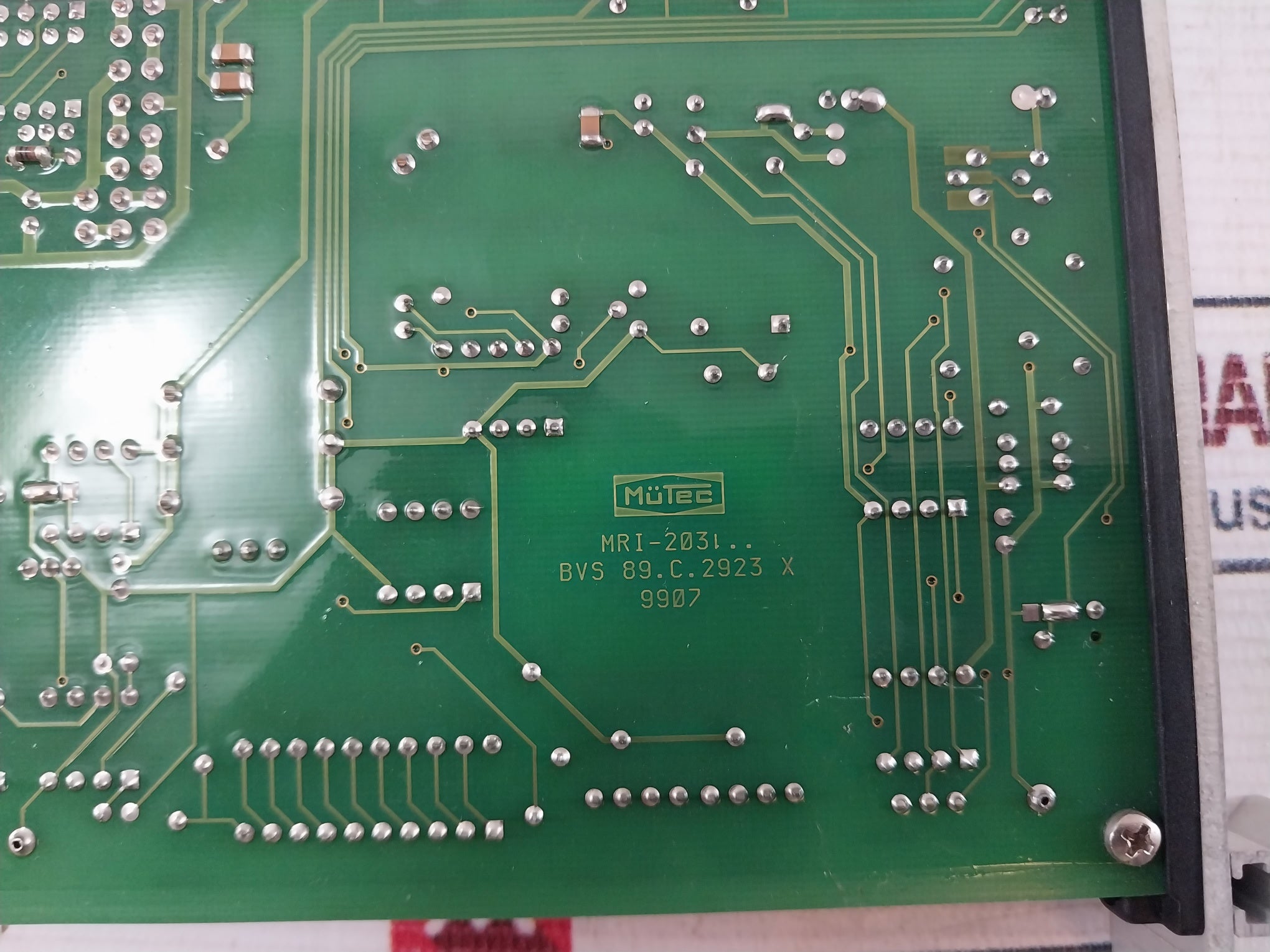 Mutec Mri 203 Ib Printed Circuit Board 18-36 V Dc 16-30V Ac Output 4-20Ma