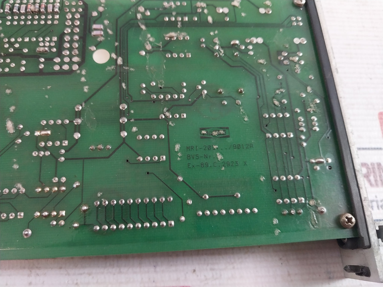 Mutec Mri 203 Ib Printed Circuit Board 4-20 Ma 16-30Vac 18-36Vdc