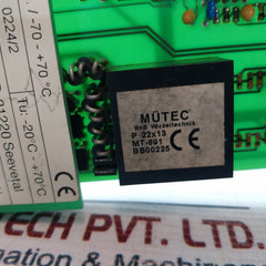 Mutec Mri 203 Ib Printed Circuit Board Output: 4-20 Ma