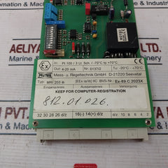 Mutec Mri 203 Ib Printed Circuit Board 4-20 Ma Mt-891