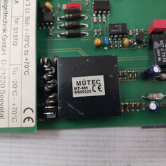 Mutec Mri 203 Ib Printed Circuit Board 4-20 Ma Mt-891