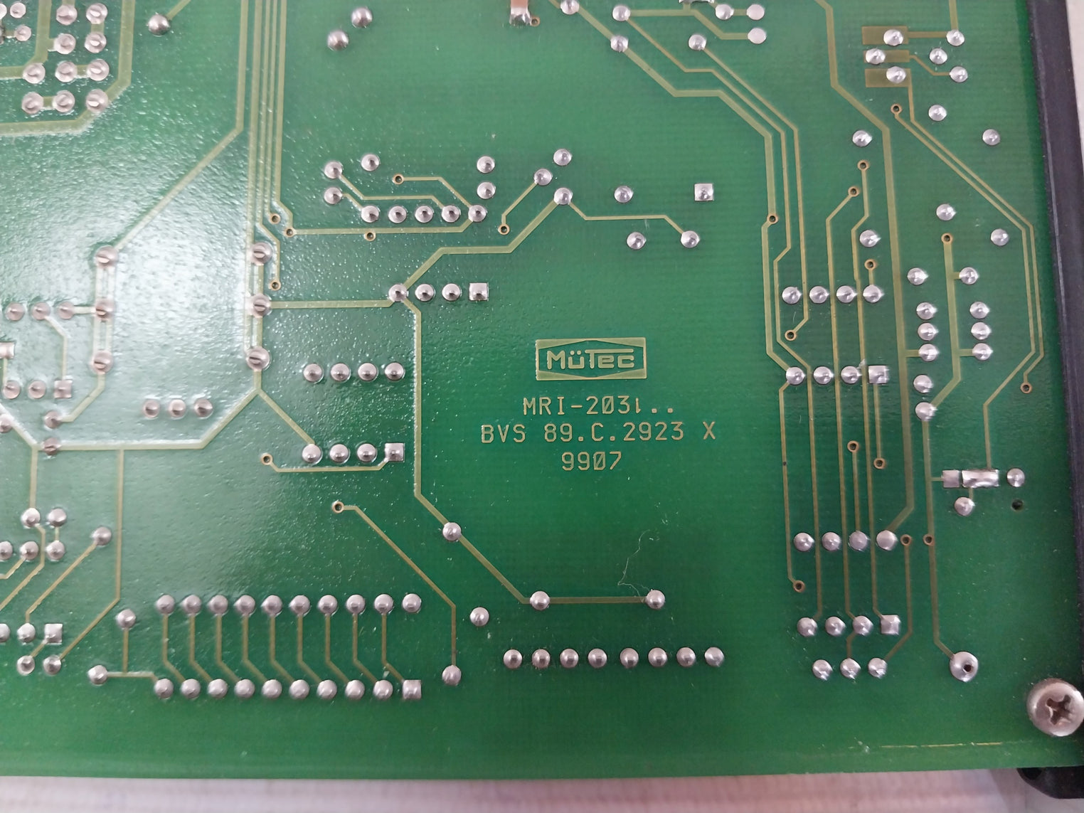 Mutec Mri 203 Ib Printed Circuit Board 4-20 Ma Mt-891