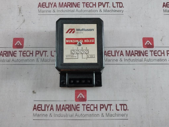 Mutlusan Electric Additional Bell Relay 220V