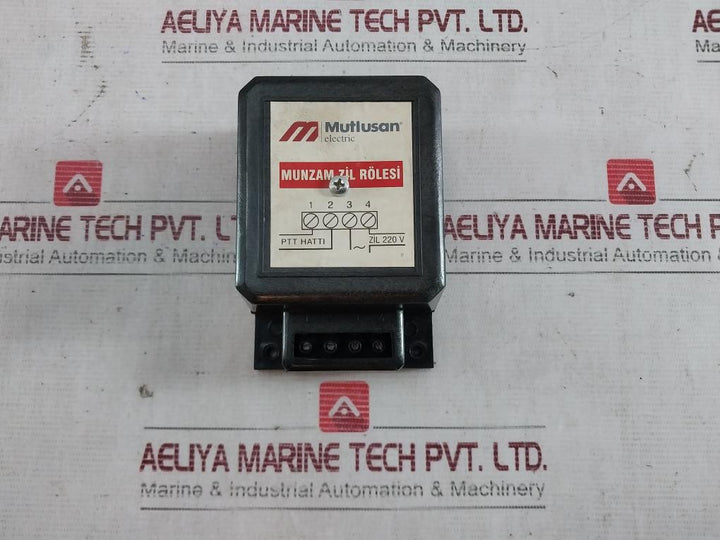 Mutlusan Electric Additional Bell Relay 220V