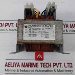 Muuntosahko-trafox M1V4/2-1 Transformer 50-60Hz 0.45A 100Va