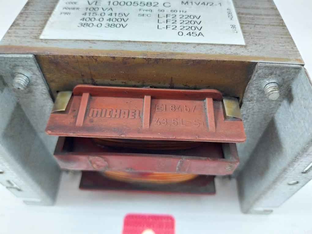 Muuntosahko-trafox M1V4/2-1 Transformer 50-60Hz 0.45A 100Va