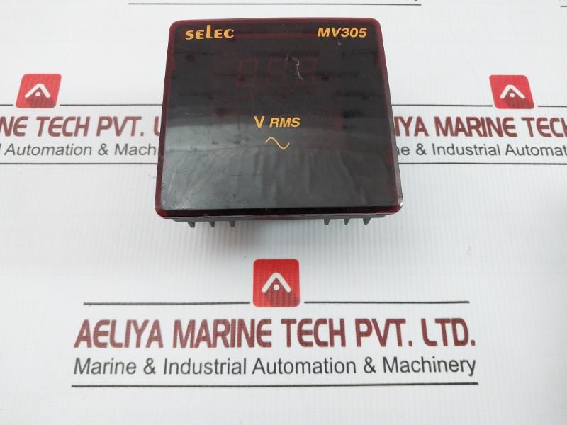 Mv305 Selec Input-50-480V Ac Digital Voltmeter