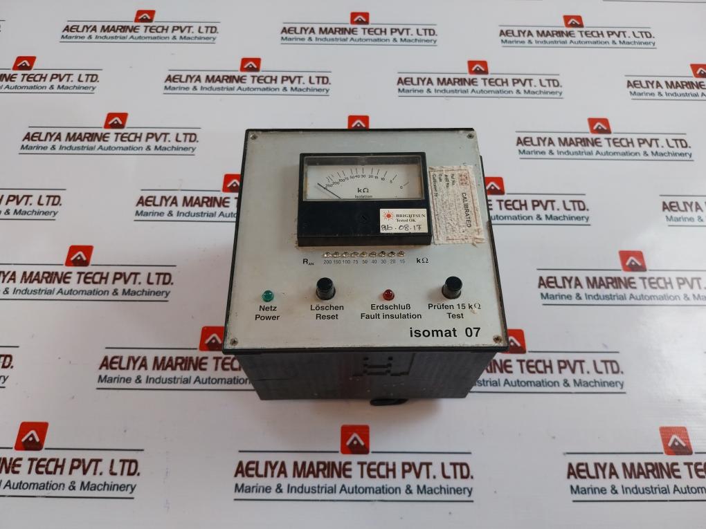 Mva Mess-und Verfahrenstechnik Isomat 07 0-250 K Ohm Isolation