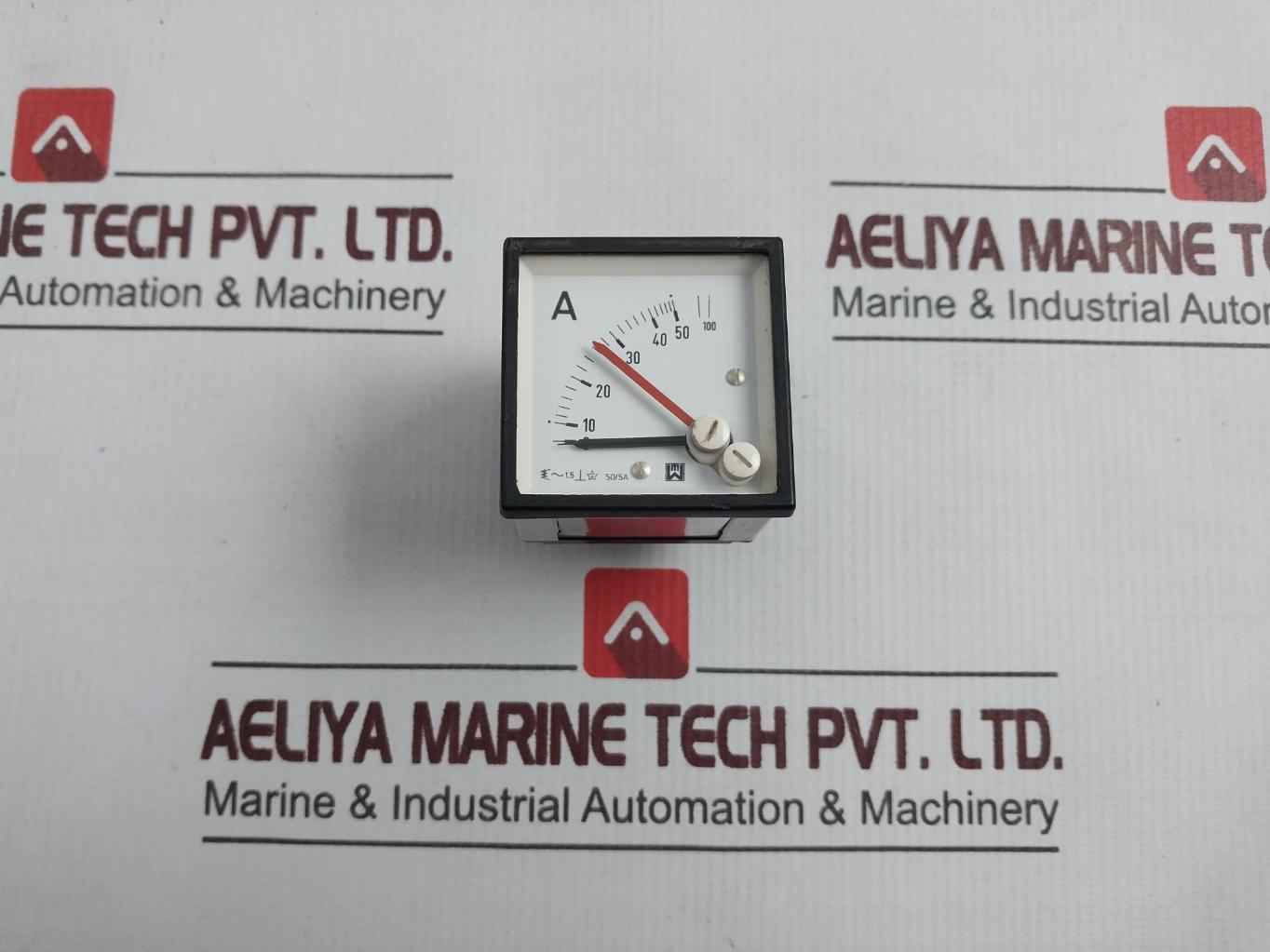 Mw 0-100 A Analog Ammeter 1.5 50/5A