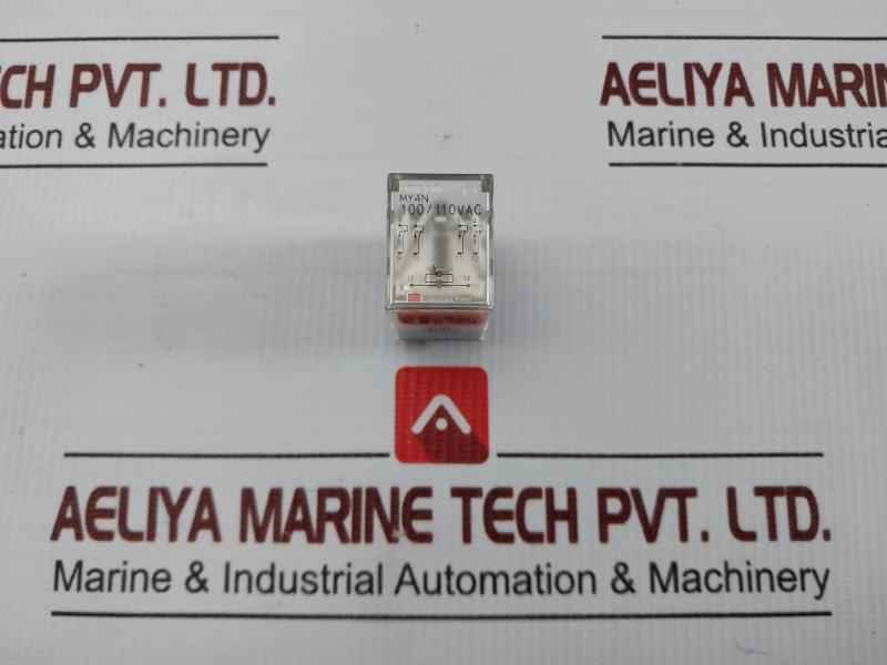 My4N 100/110 Vac Miniature Power Relay Omron
