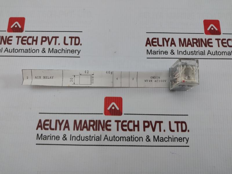 My4N 100/110 Vac Miniature Power Relay Omron