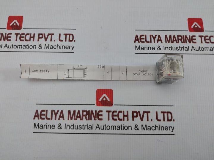 My4N 100/110 Vac Miniature Power Relay Omron