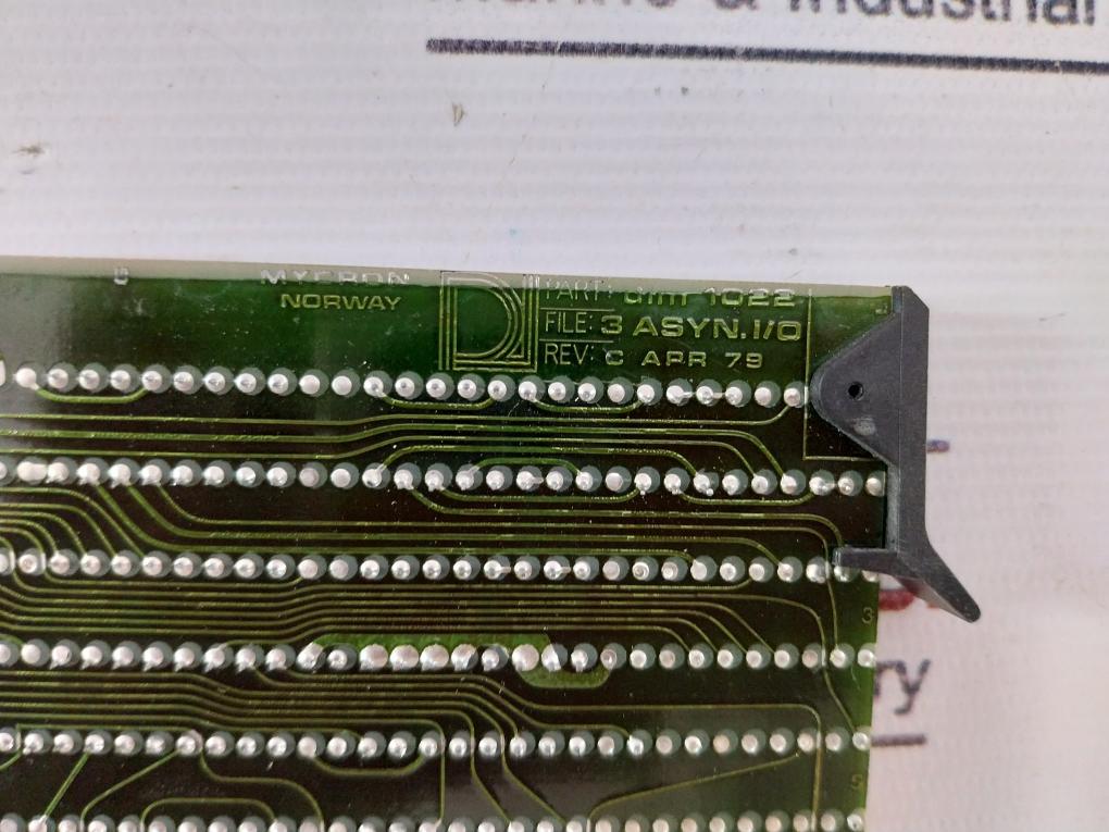 Mycron DIM 1022 Printed Circuit Board Rev: C Apr 79