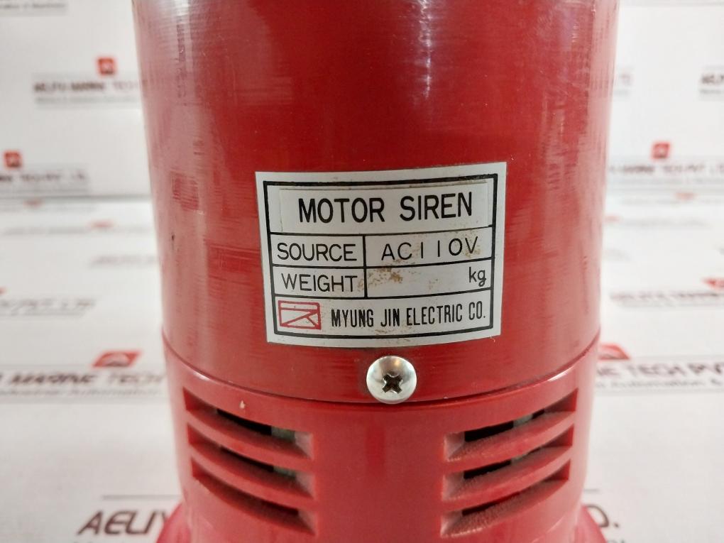 Myung Jin Electric Co2 Alarm Electric Motor Siren Ac110V