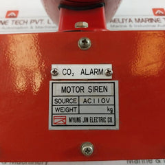 Myung Jin Electric Co2 Alarm Electric Motor Siren Ac110V