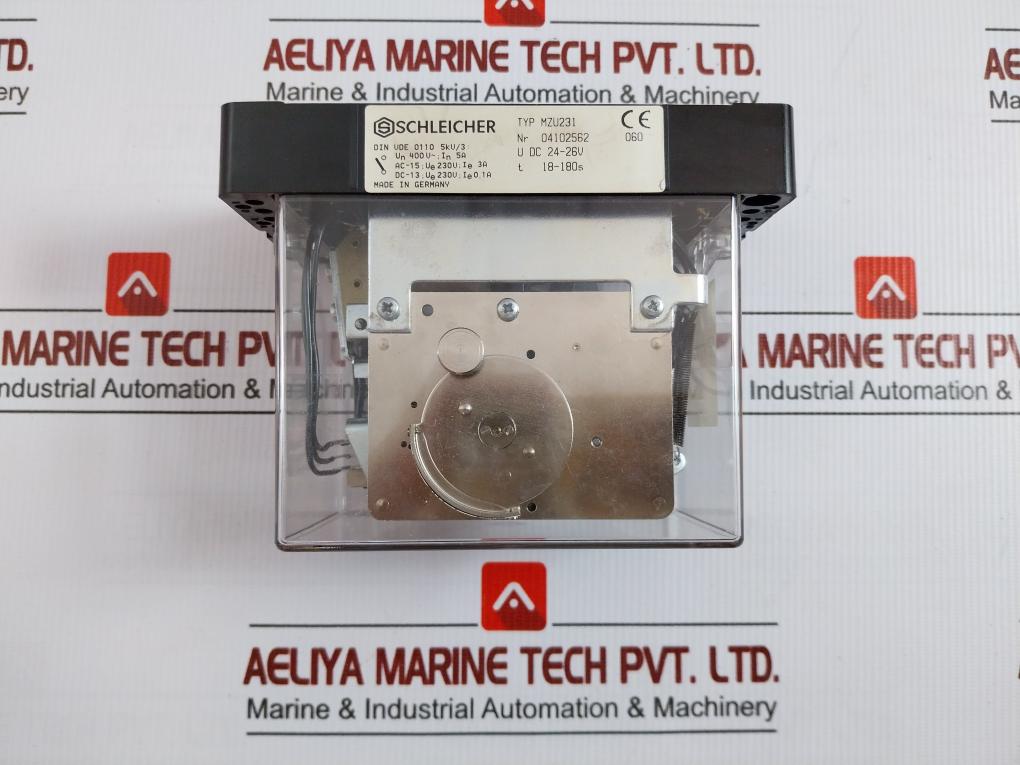 Mzu 231 Gz8 Time Delay Relay Schleicher Dc 24-26V