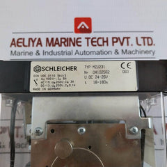Mzu 231 Gz8 Time Delay Relay Schleicher Dc 24-26V