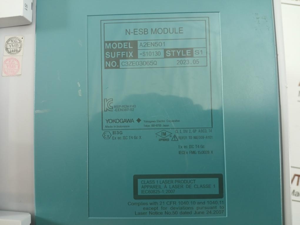 N-esb-Node-Interface-Unit-A2Pw503-S2Nn30D-50-60Hz-Yokogawa-A2EN501-S10130-S1-210249-10