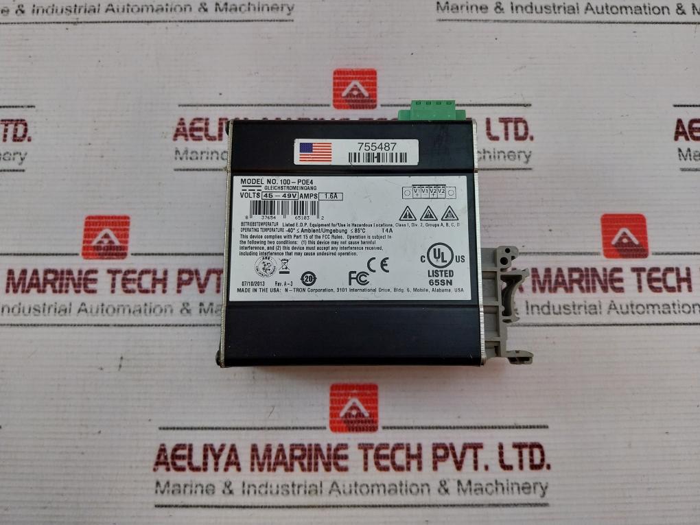 N-tron 100-poe4 Ethernet Switch 45-49V 1.6A