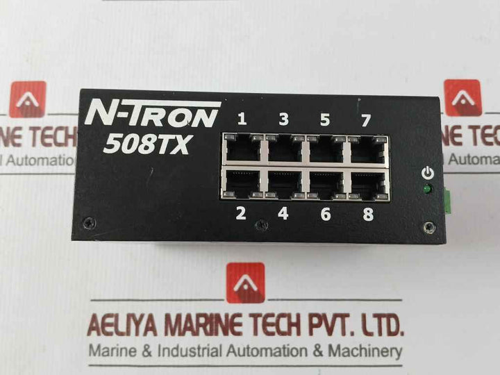 N-tron 336A4940Dnp508Tx 508Tx W/O Din Ethernet Switch 10-30V 1.0A