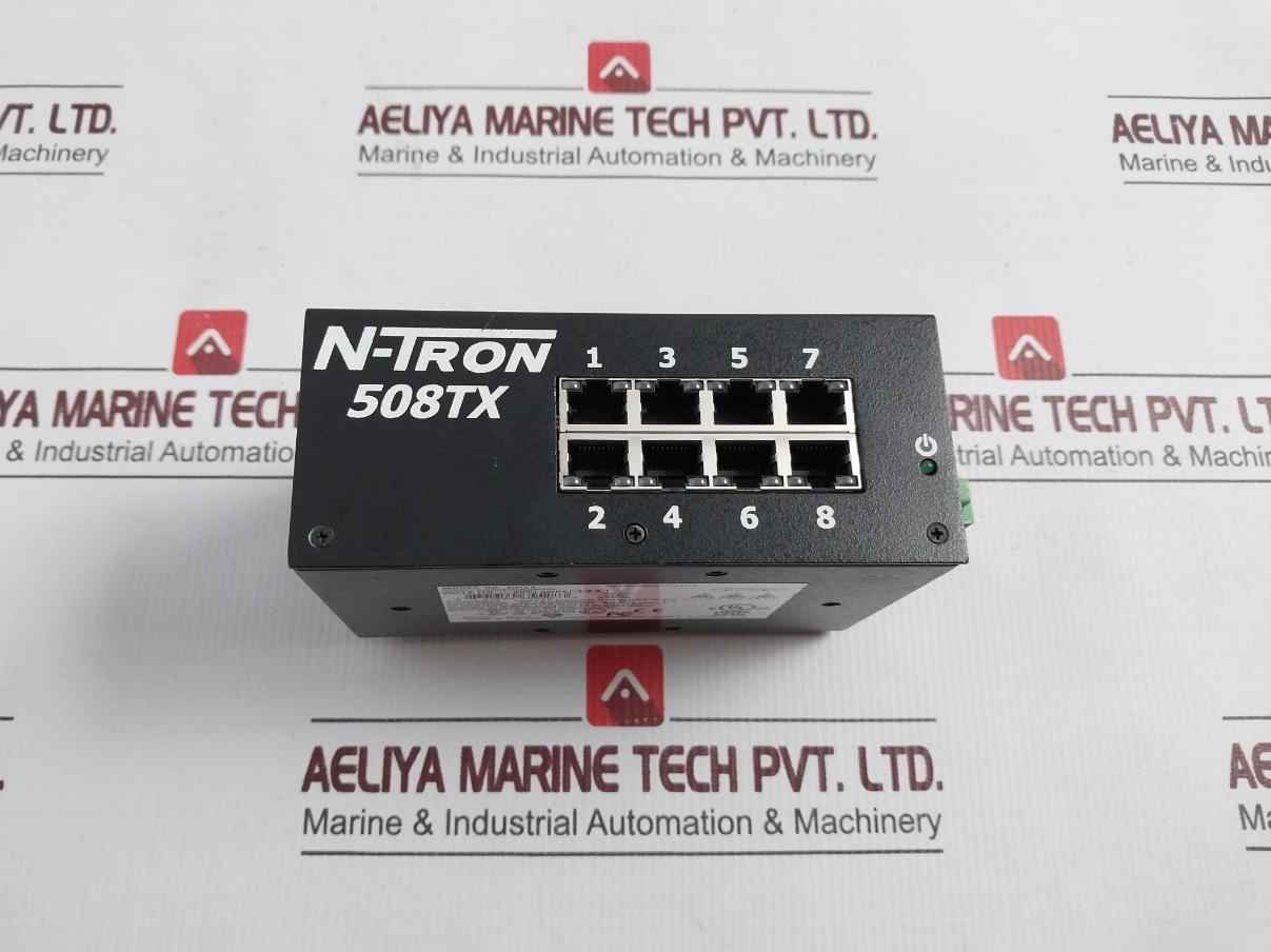 N-tron 508Tx-a Industrial Ethernet Switch 10-30V 1.0 A