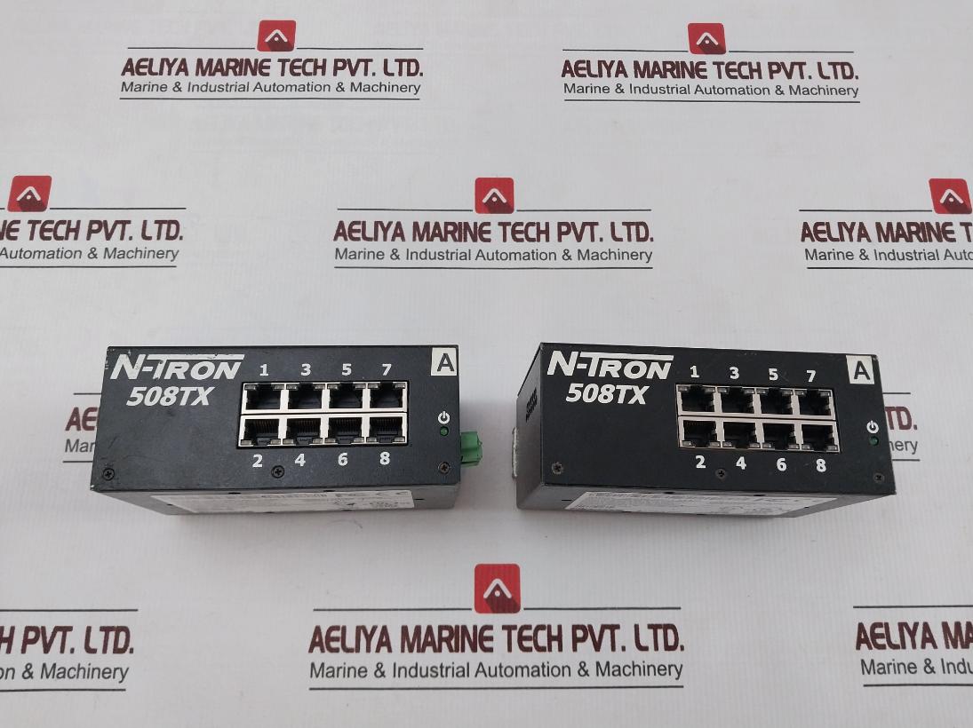 N-tron 508Tx-a Industrial Ethernet Switches 336A4940Dnp508Txwhb 10-30V Dc