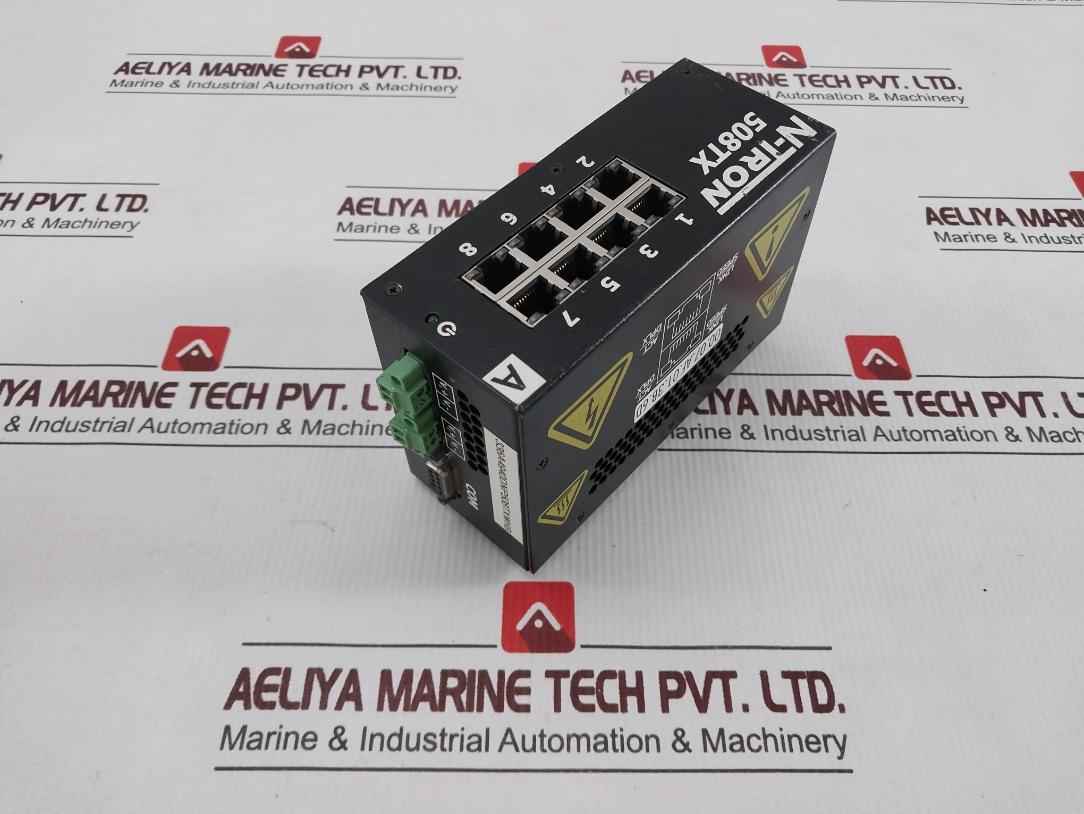 N-tron 508Tx-a Industrial Ethernet Switches 336A4940Dnp508Txwhb 10-30V Dc