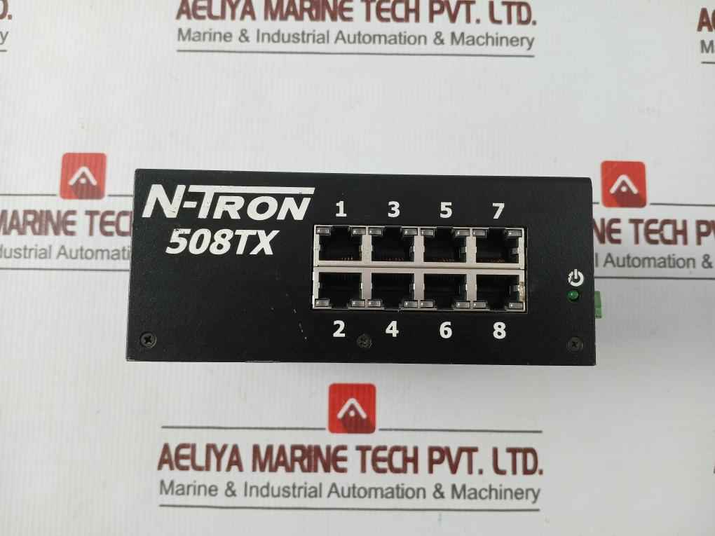 N-tron 508Tx 336A4940Dnp508Txwhb Industrial Ethernet Switch 10-30V 0.5A