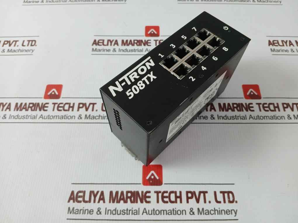 N-tron 508Tx 336A4940Dnp508Txwhb Industrial Ethernet Switch 10-30V 0.5A