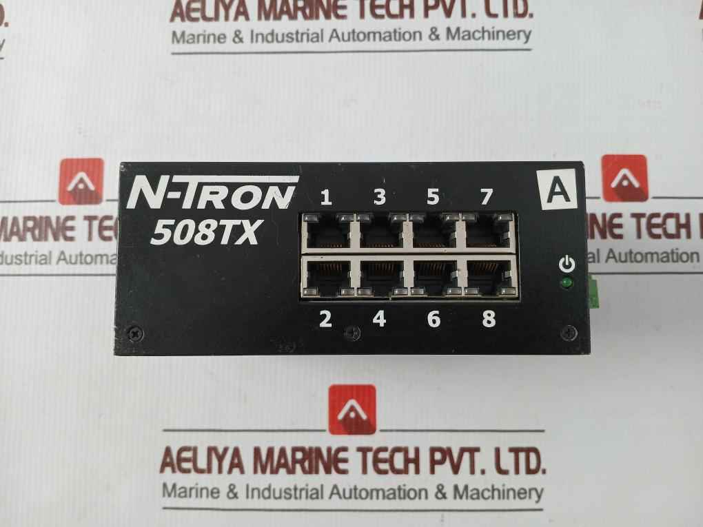 N-tron 508Tx W/O Din Rail 336A4940Dnp508Tx Industrial Ethernet Switch 10-30V 0.5
