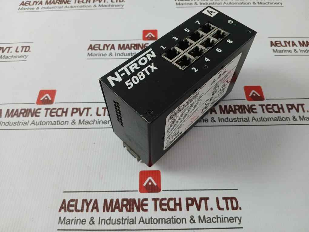 N-tron 508Tx W/O Din Rail 336A4940Dnp508Tx Industrial Ethernet Switch 10-30V 0.5