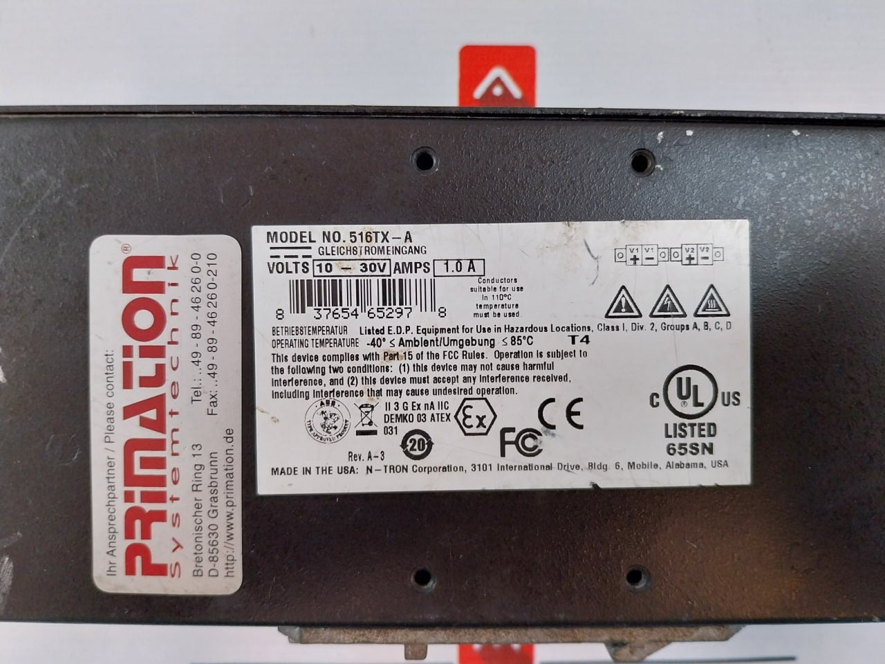 N-tron 516Tx-a 16 Port Industrial Ethernet Switch Module