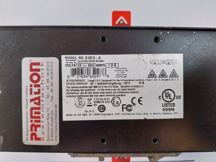 N-tron 516Tx-a 16 Port Industrial Ethernet Switch Module