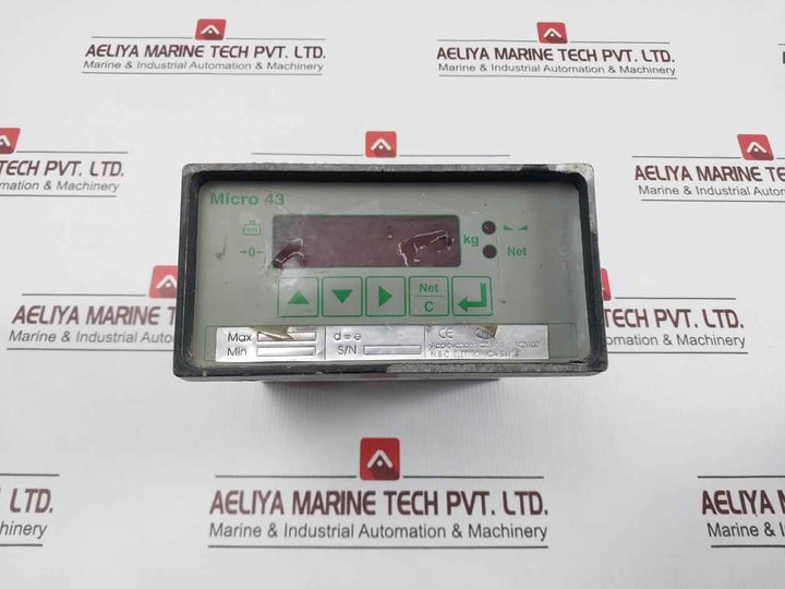 N.B.C Elettronica Micro 43 Digital Display Weight Indicator (Not Working)