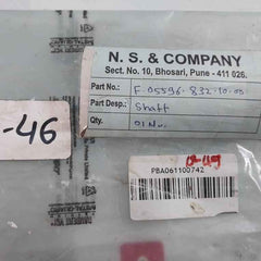 N.S. & Company F.05596.832.10.00 Shaft Pba061100742