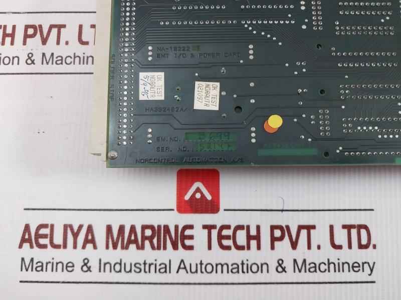 Na-1E222 Norcontrol Automation Emt I/O & Power Card