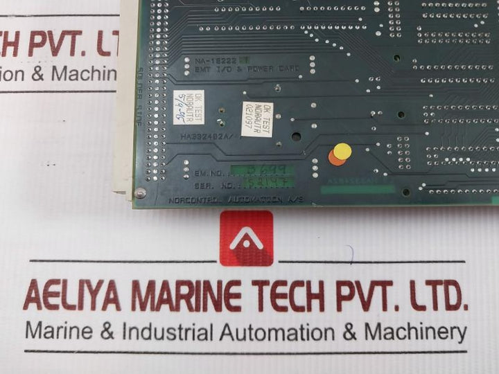 Na-1E222 Norcontrol Automation Emt I/O & Power Card