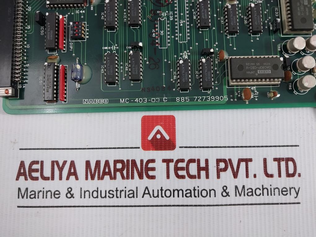 Nabco-885-72739905-Printed-Analog-Input-output-Card-Mc-403-03C-208750-6