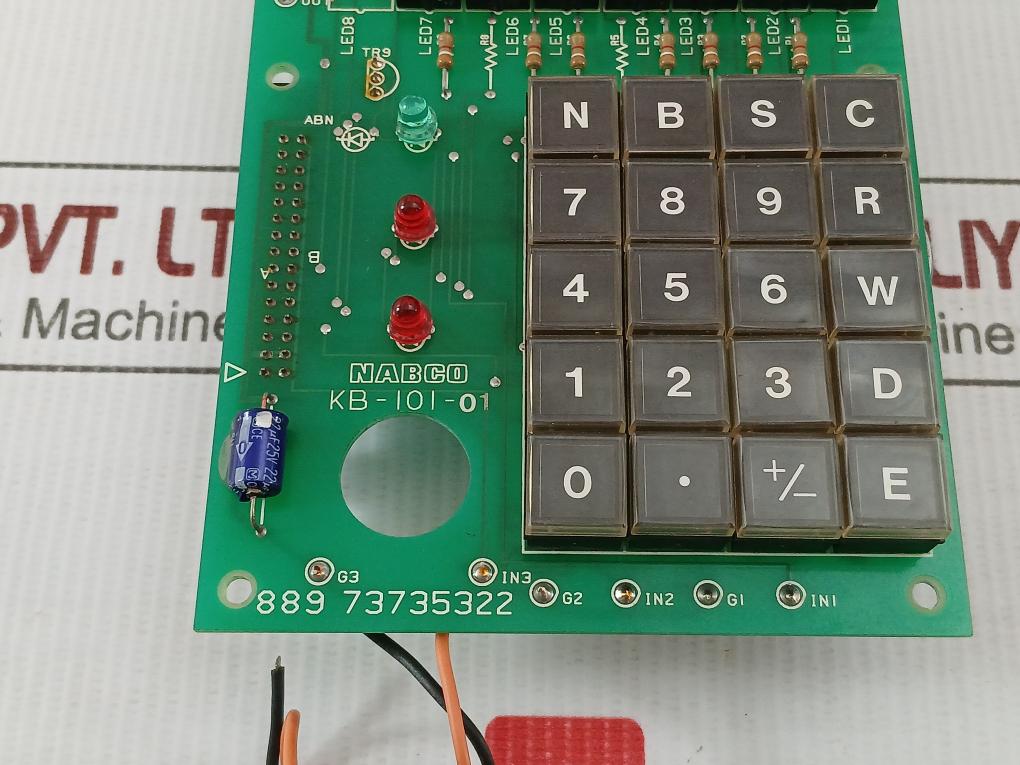 Nabco-K34030-4-C-Keyborad-Pcb-Card-Kb-101-01-208048-5