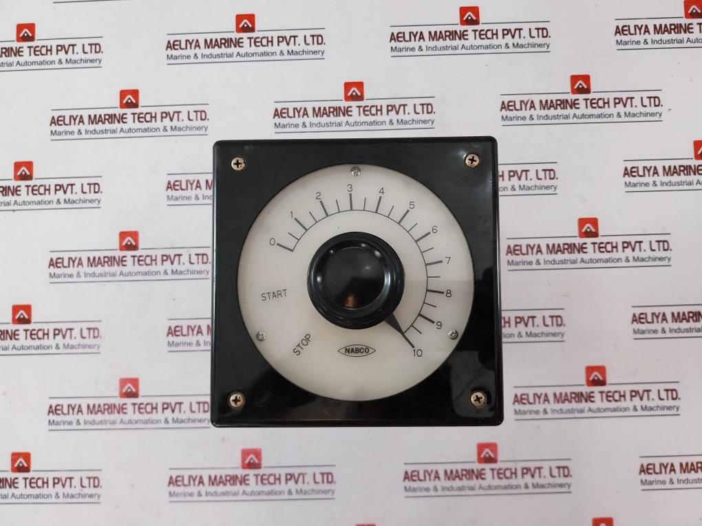 NABCO 0-10 UW 6123412 Solid State Timer 2A 480VAC 10A 125 OR 250VAC