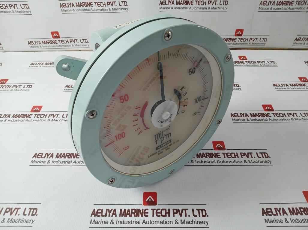 Nabco Astern 120-0-120 Ahead Rpm Meter Min-1