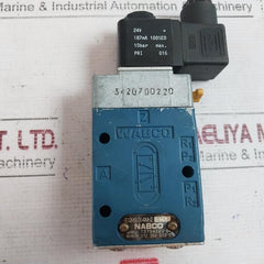 Nabco Egms-314M-2 Solenoid Valve 24V 187Ma 10Bar 73794222-14, 372 352 222 0