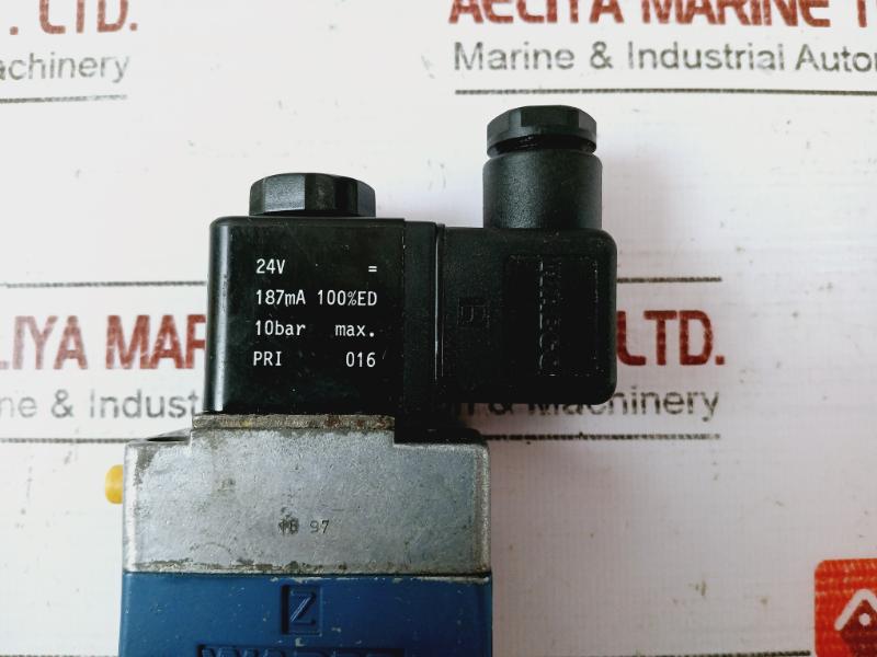 Nabco Egms-314M-2 Solenoid Valve 372352220 Pri 016 24V 187Ma 10Bar