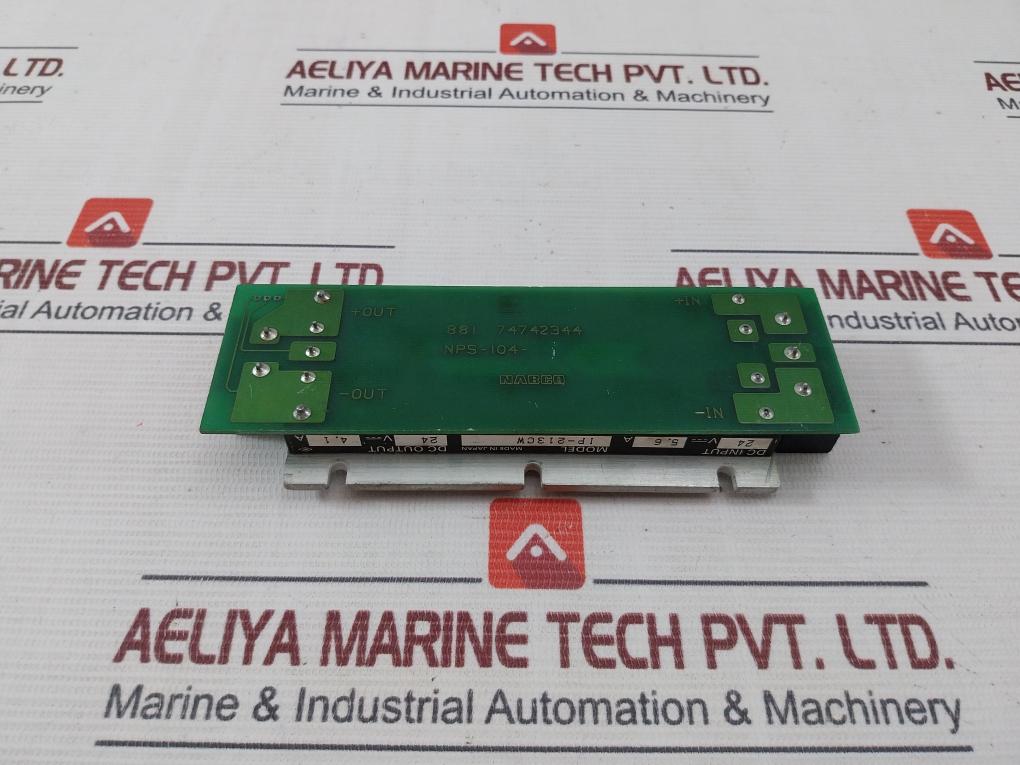 Nabco Ip-213Cw Pcb Card Module 24V-5.6A Nps-104 E120788