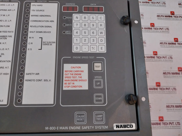 Nabco M-800-ii Main Engine Remote Control System Upc2270Agr